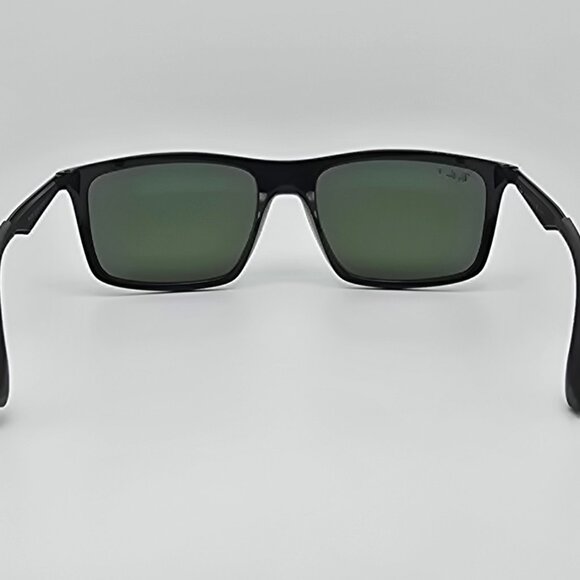 Ray-Ban RB4228 601/9A Black Frame Polarized G15 Green Lens Sunglasses Italy 58mm - Picture 4 of 13